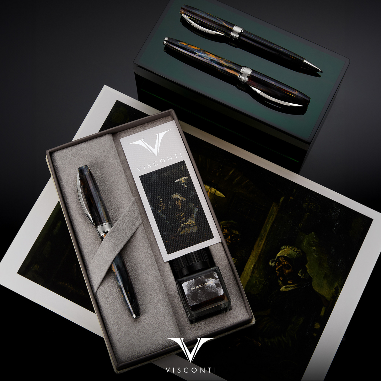 Visconti Van Gogh Impressionist "Potato Eaters" Ballpoint