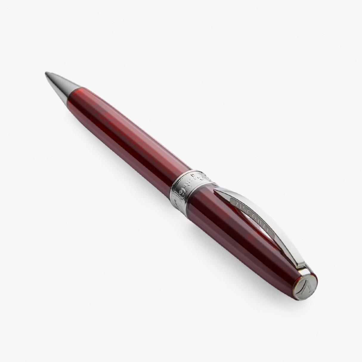 Visconti Michelangelo Red Ballpoint Pen