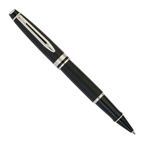 Waterman Expert 3 Matte Black Chrome Trim Rollerball Pen (limited edition)