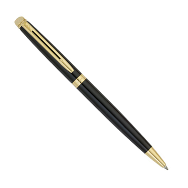 Waterman Hémisphère Black Gold Trim- Ballpoint