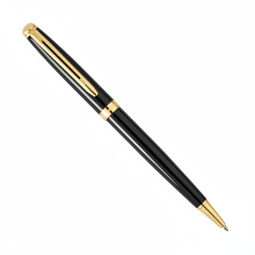 Waterman Hémisphère Black Gold Trim- Ballpoint