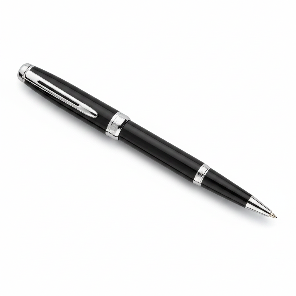 Waterman Hémisphère Black Chrome Trim - Rollerball