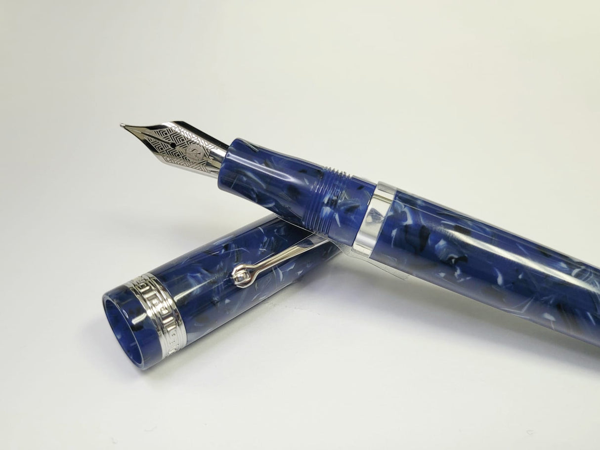 ASC Studio Blue Lapis Rhodium Trim - Fountain Pen