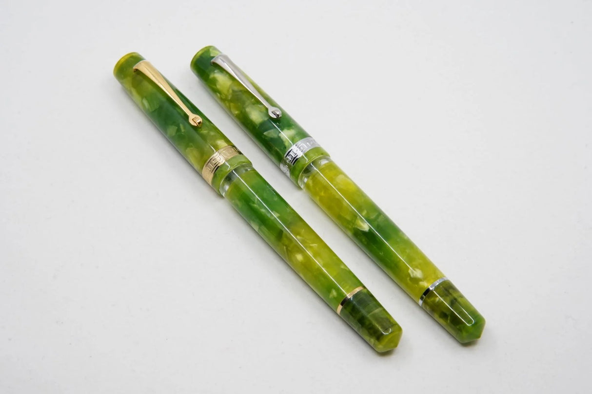 ASC Studio Green Grasshopper Rhodium Trim - Fountain Pen
