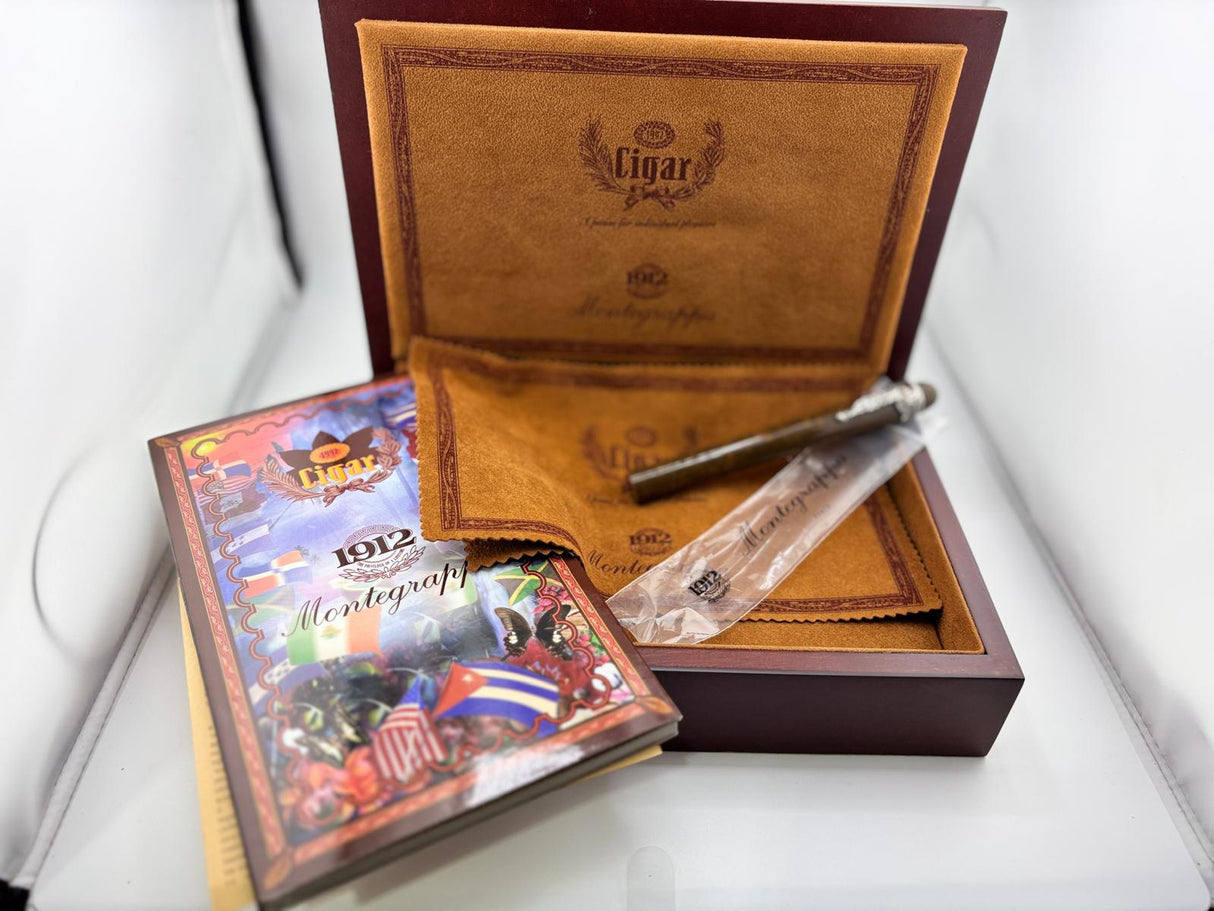 Montegrappa Cigar Limited Edition Fountain Pen - Medium 18kt Gold Nib