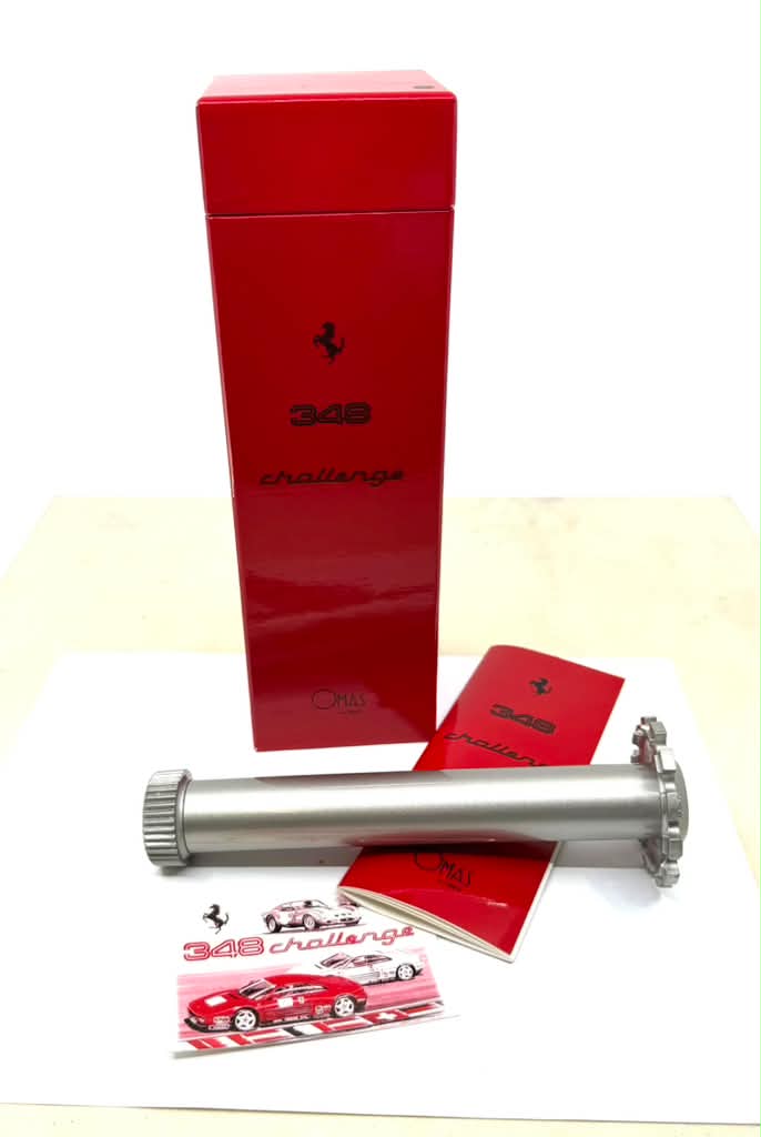 OMAS Ferrari 348 Challenge Limited Production Red Fountain Pen - Medium 18kt Gold Nib