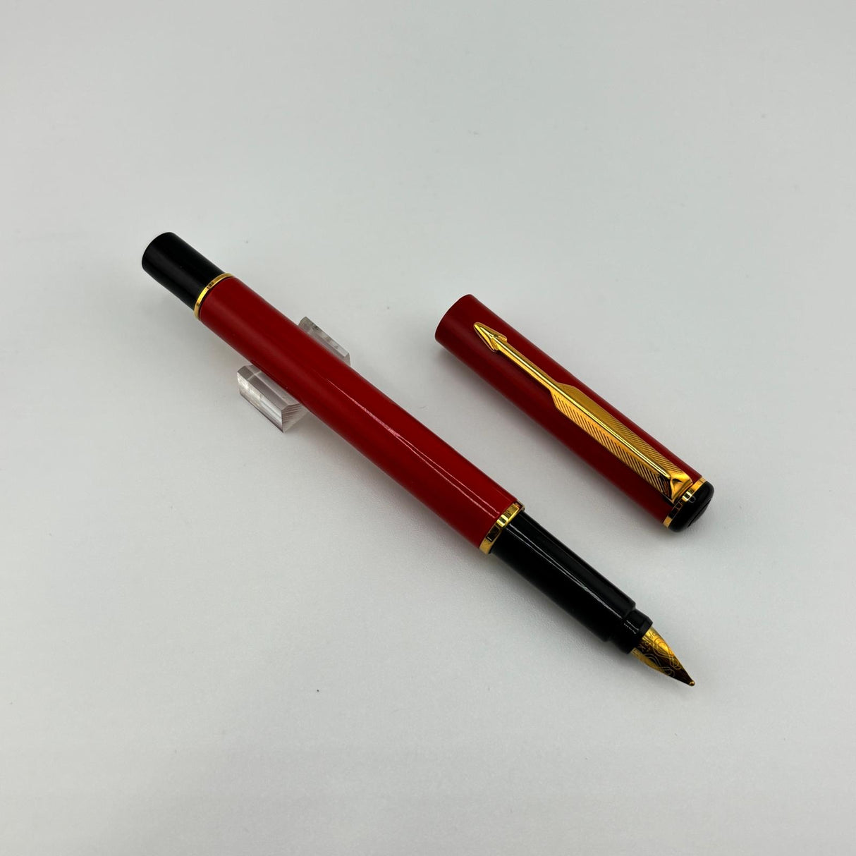 Parker Vintage 88 Metallic Red Set - Roller Ball and Fountain Pen
