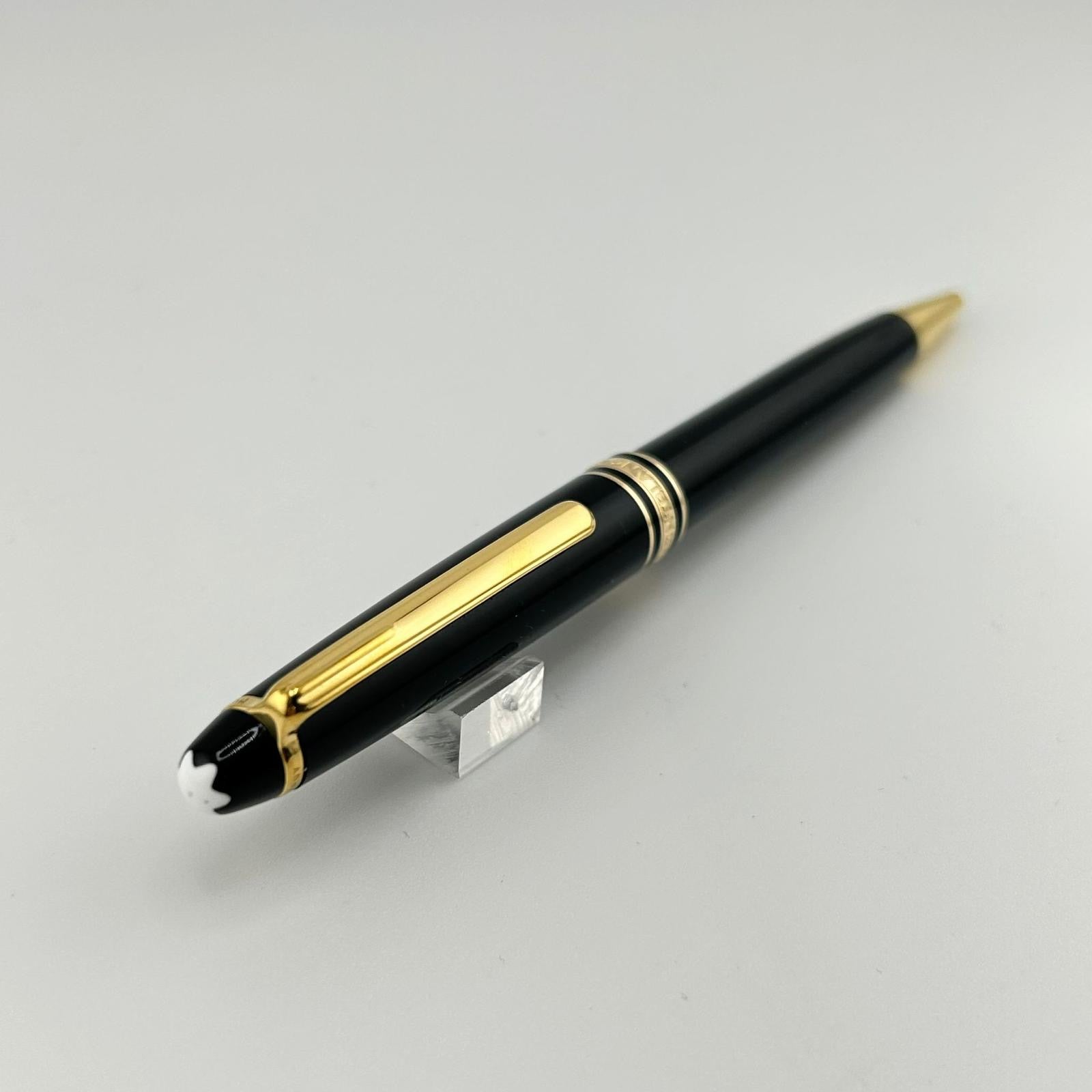 Montblanc Ball Pen 164 Black gold trim