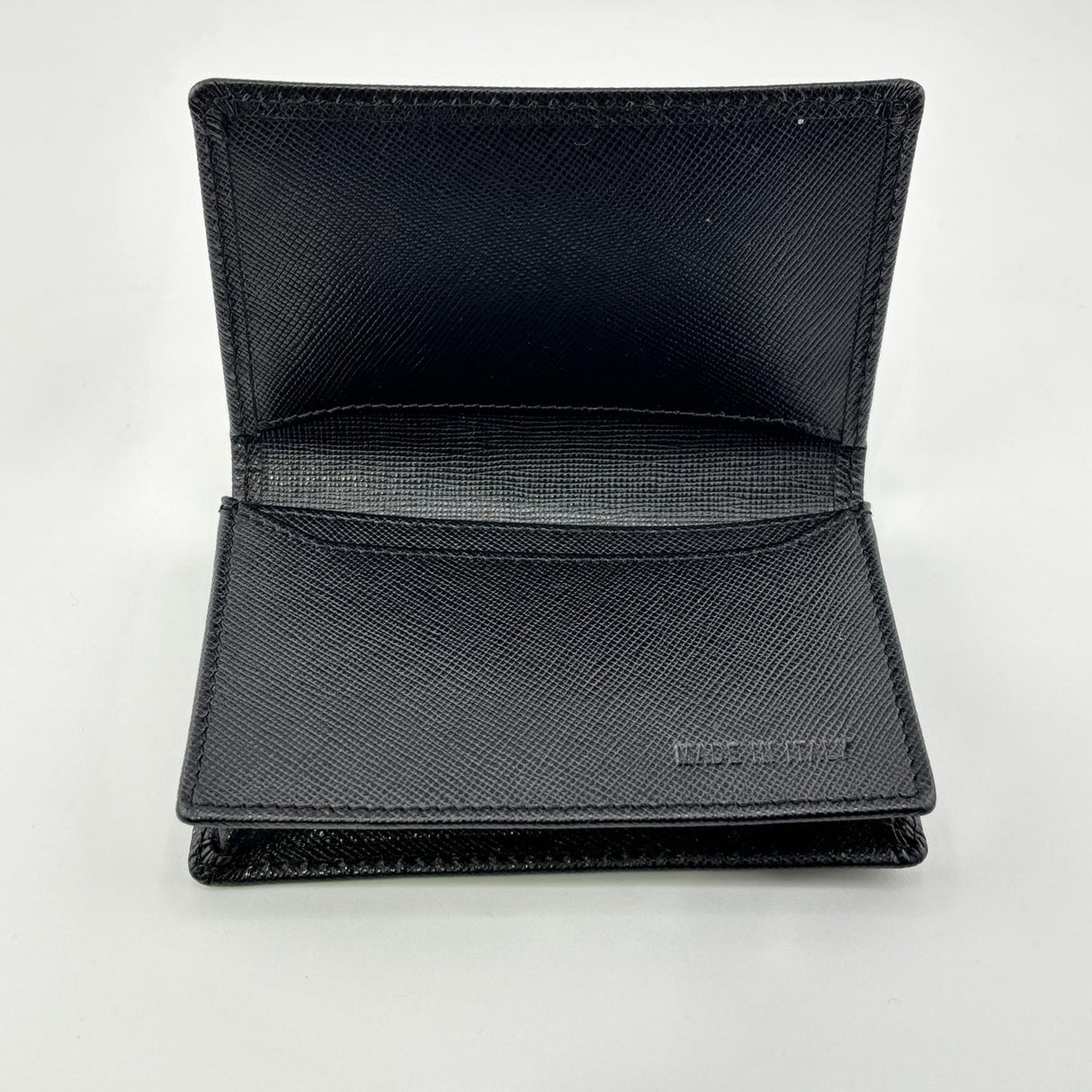 Omas Card Holder / Wallet 100% leather made in Italy