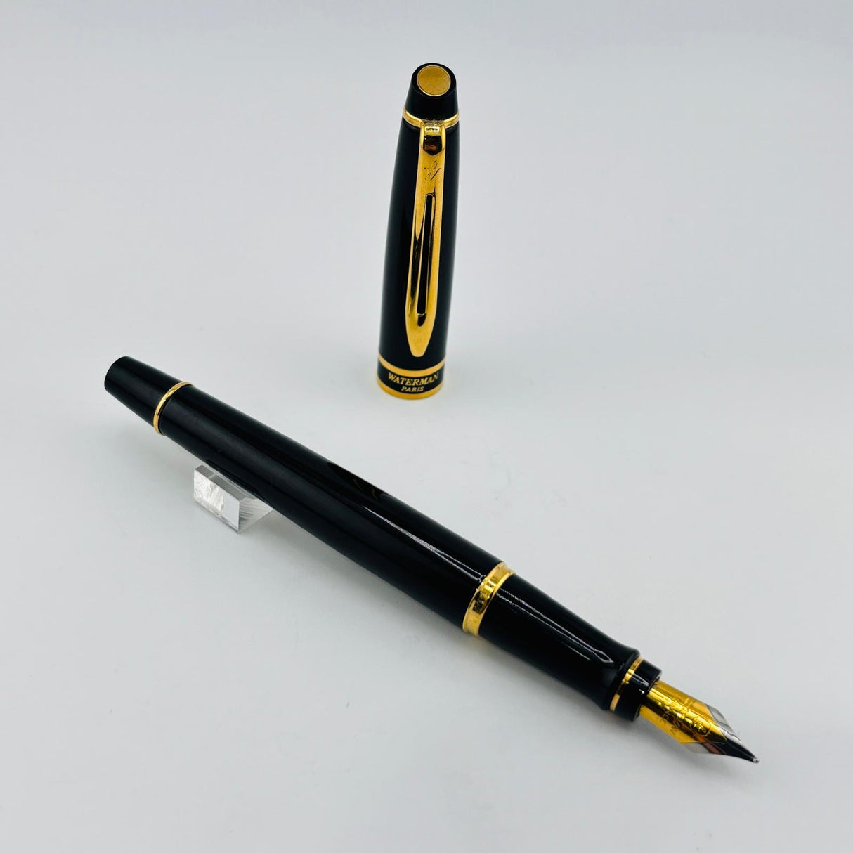 Waterman Expert Black Gold trim - Fountain Pen