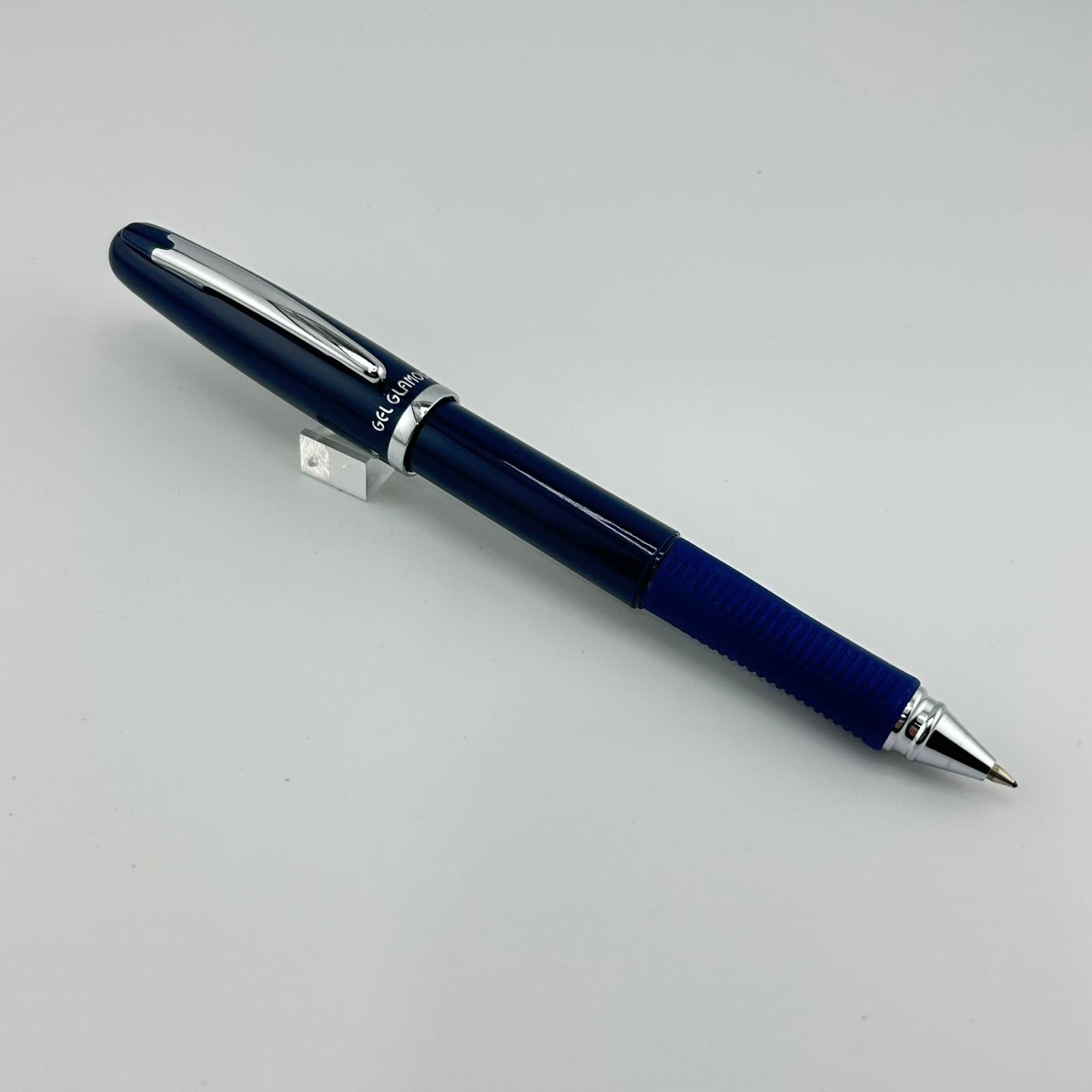 Platinum Glamour Rhodium trim - 2 pens ( one black and one blue ) Roller Balls