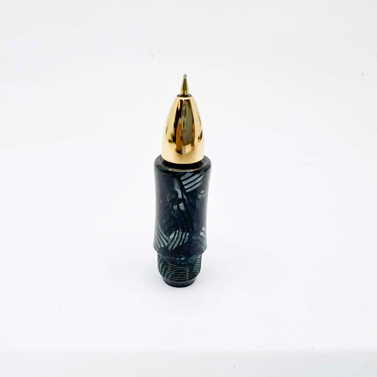 Rotring (German for "Red Ring") Tintenkuli "1928" Celluloid Limited Edition Fountain Pen Celebrating 70 Years of Rotring Pen Production - Medium 18kt Gold Nib + an Interchangeable Stylographic Tubular Point