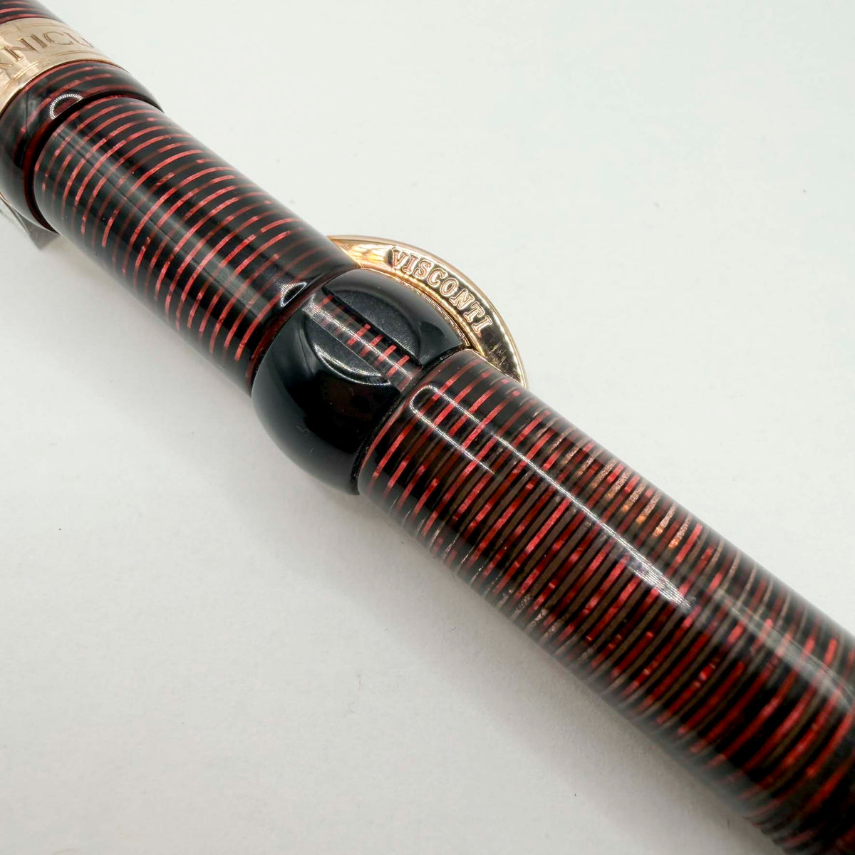 Visconti Copernicus Burgundy Celluloid Limited Edition Fountain Pen - Medium 18kt Gold Nib