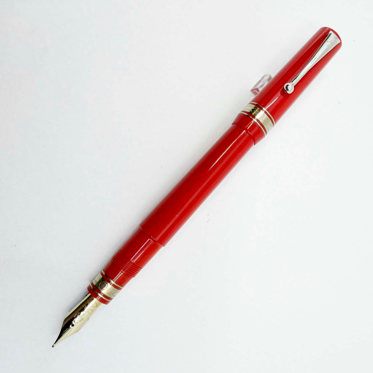 OMAS Ferrari 348 Challenge Limited Production Red Fountain Pen - Medium 18kt Gold Nib