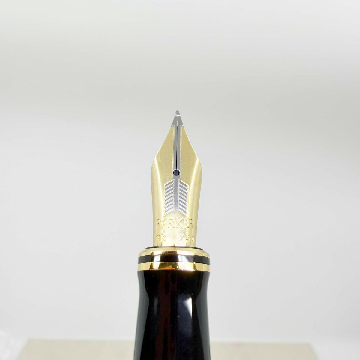 Parker "Big Red" (Orange) Duofold Centennial (Largest Size) Fountain Pen - Medium 18kt Gold Nib