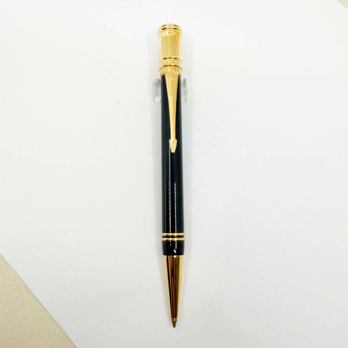 Parker Duofold Black Ballpoint Pen