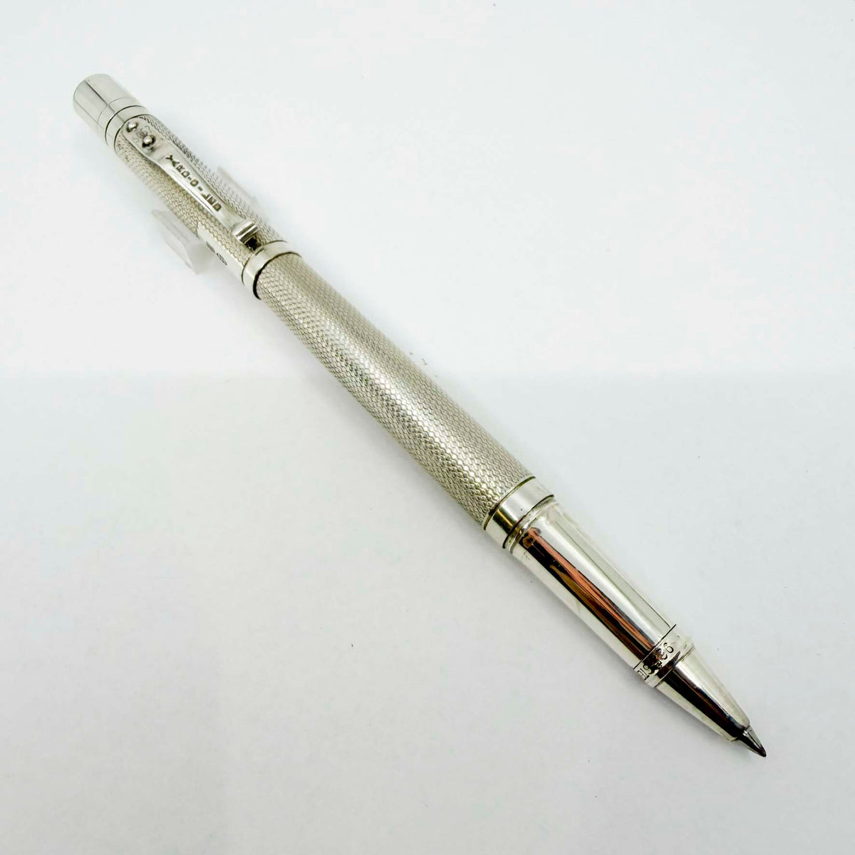 Yard-O-Led Sterling Silver Viceroy Standard Barleycorn Rollerball Pen