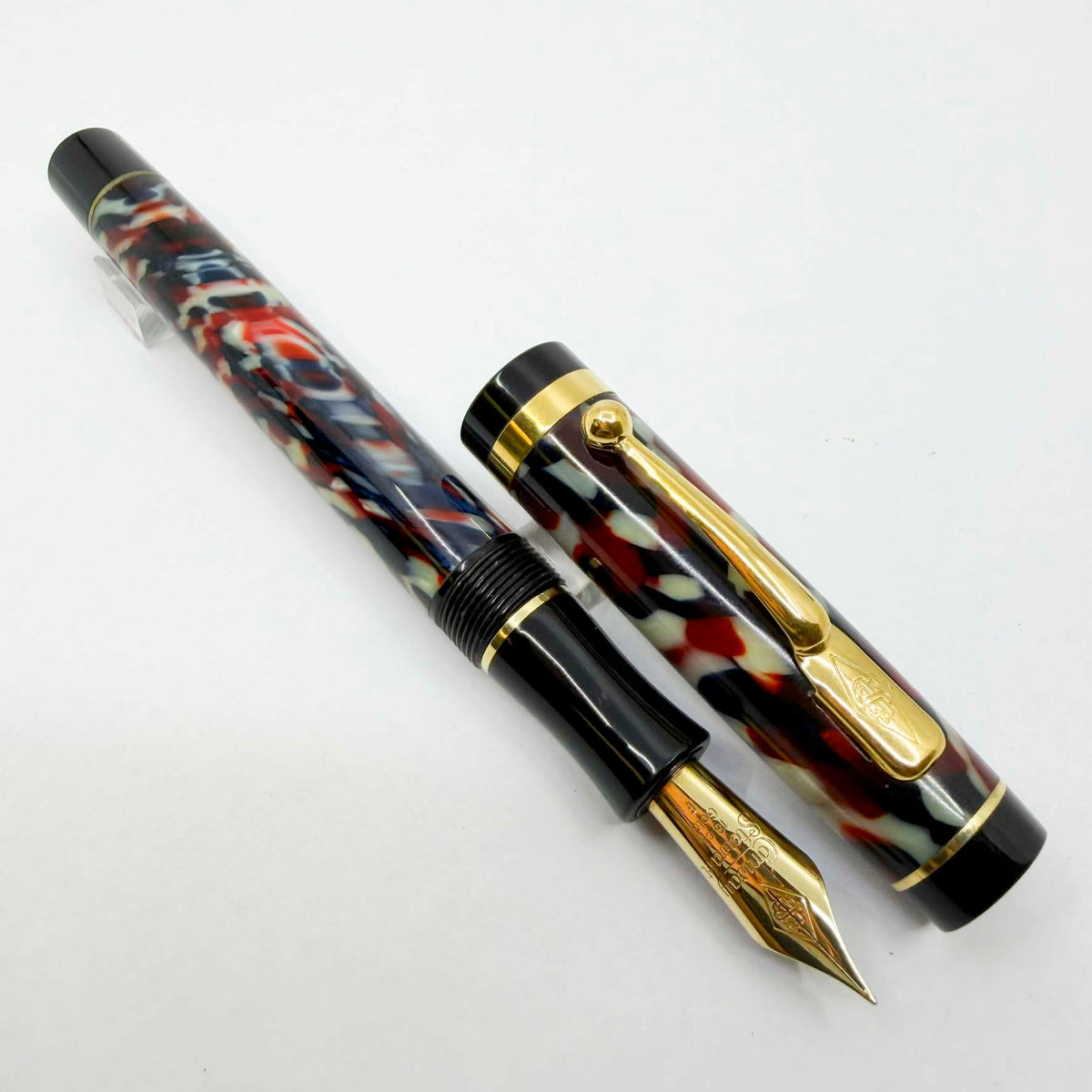 Conway Stewart Special Duro Levenger Edition Fountain Pen - Fine 18kt Gold Nib - MINT