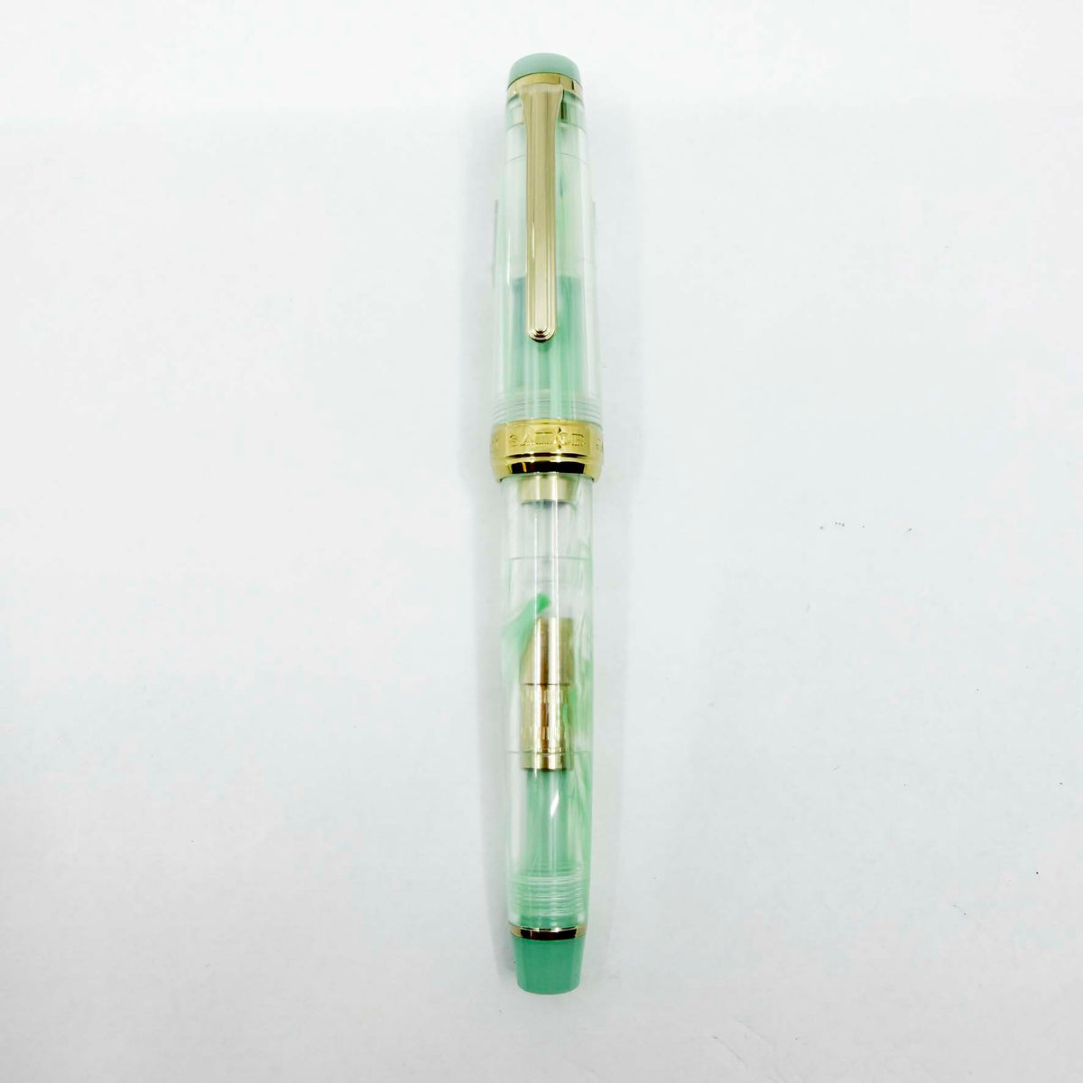Sailor Professional Gear Veilio Pearl Mint Fountain Pen - Medium 21kt Gold Nib