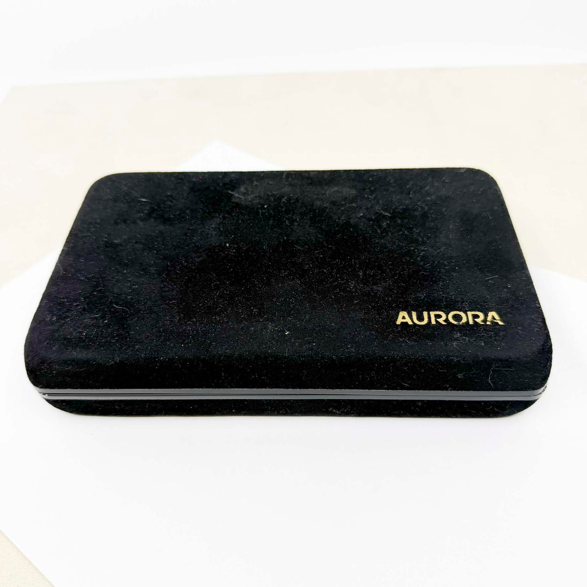 Aurora Large #88 Fully Gold-Plated Fountain Pen - Fine 14kt Gold Nib - RARE In Full Gold-Plated