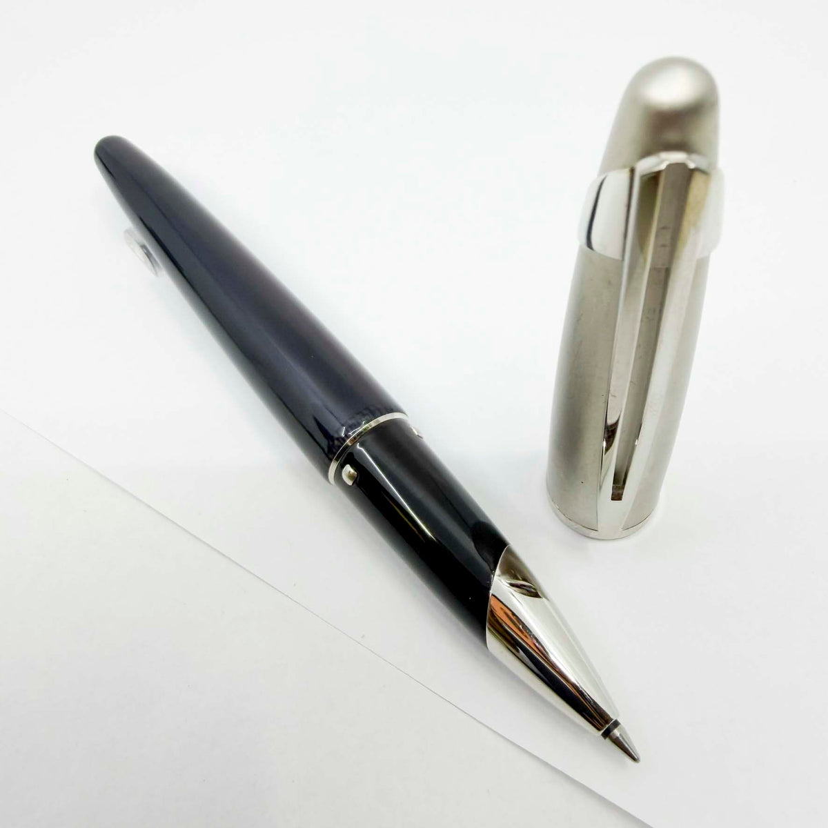 Waterman Edson Black Diamond Rollerball Pen