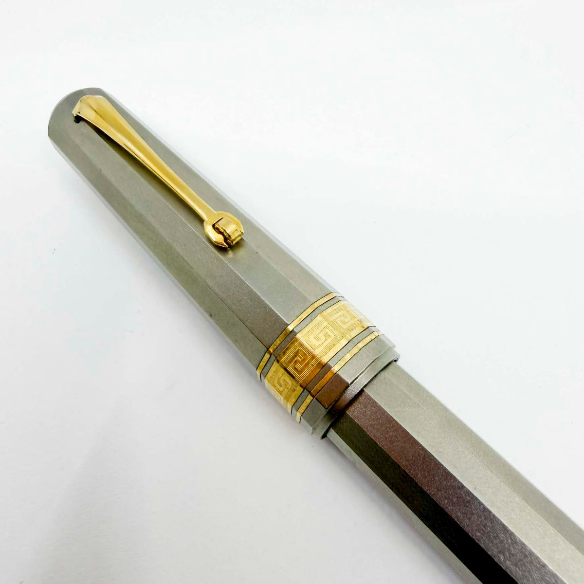 OMAS T-2 Titanium 75th Anniversary Limited Edition Fountain Pen - Medium 18kt Gold Nib
