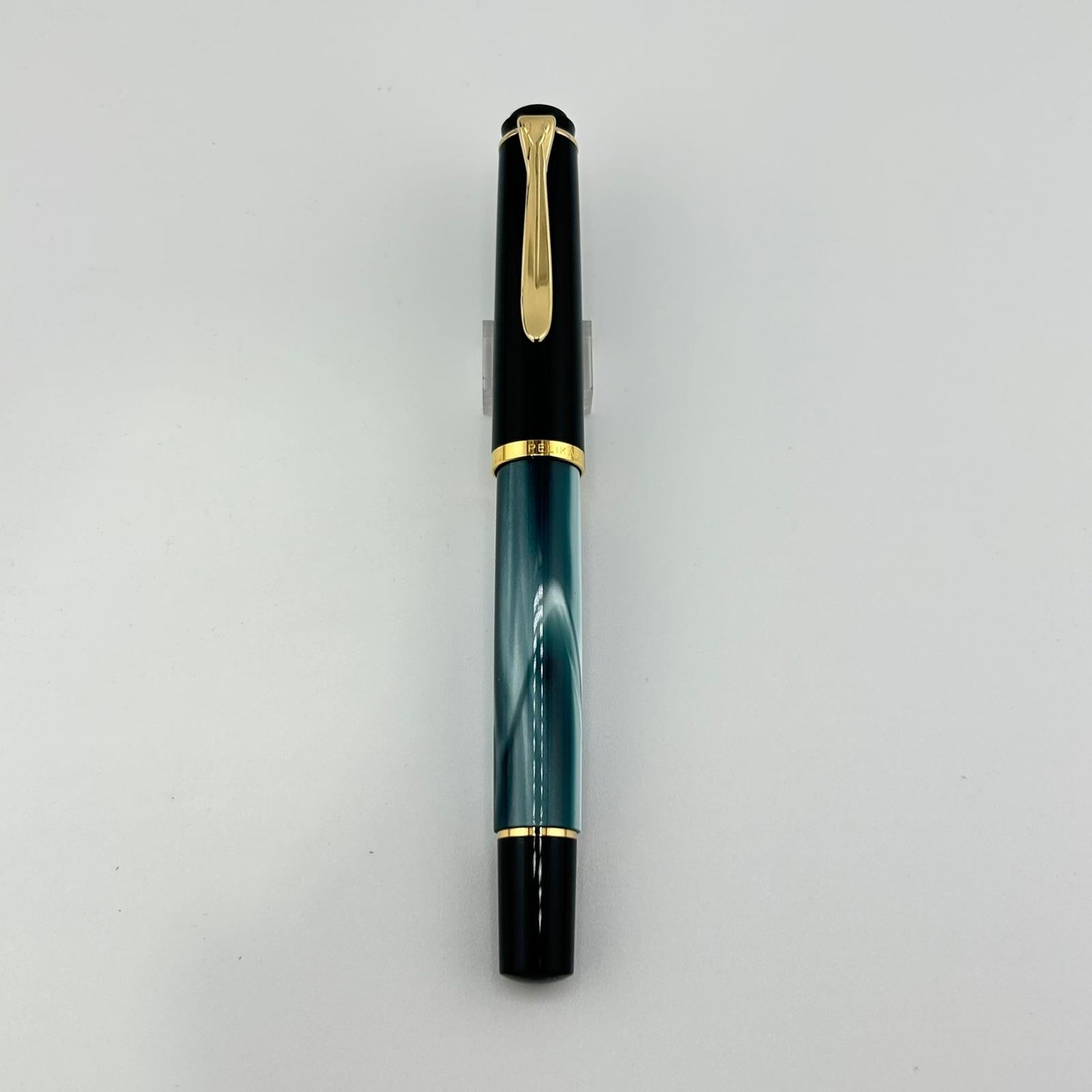 Pelikan M200 Black cap grey barrel - Fountain Pen