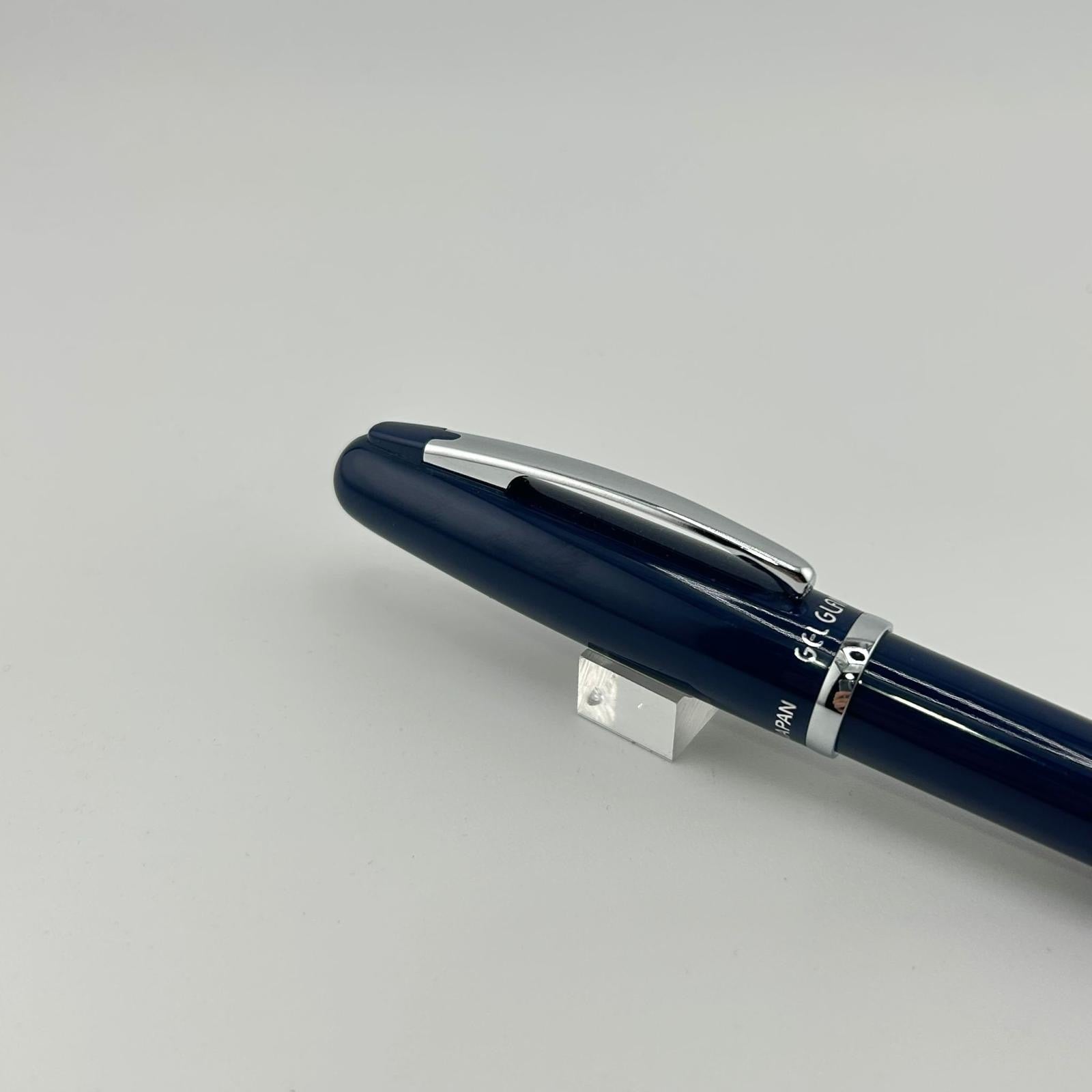 Platinum Glamour Rhodium trim - 2 pens ( one black and one blue ) Roller Balls