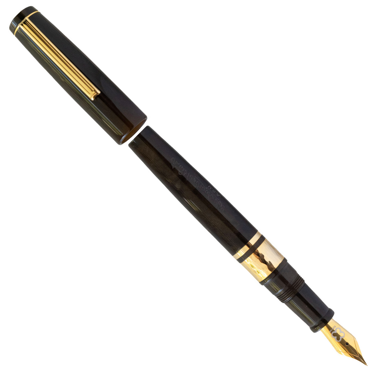 Model J Chatoyant Acrylic Pumpkin Latte Fountain Pen