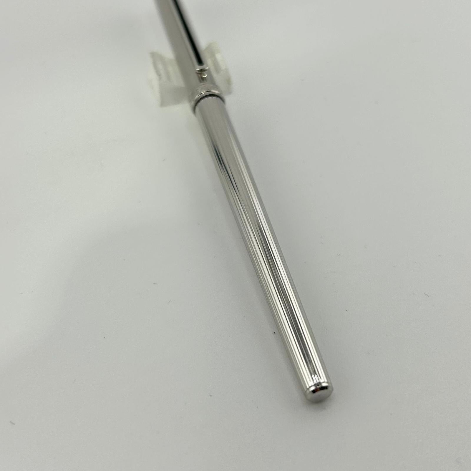 Sailor Ultra Slim Chrome Fountain Pen circa 1985