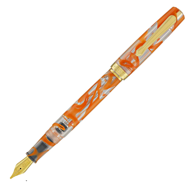 Nahvalur Original Plus Garibaldi Orange - Fountain Pen – Fountain Pen ...