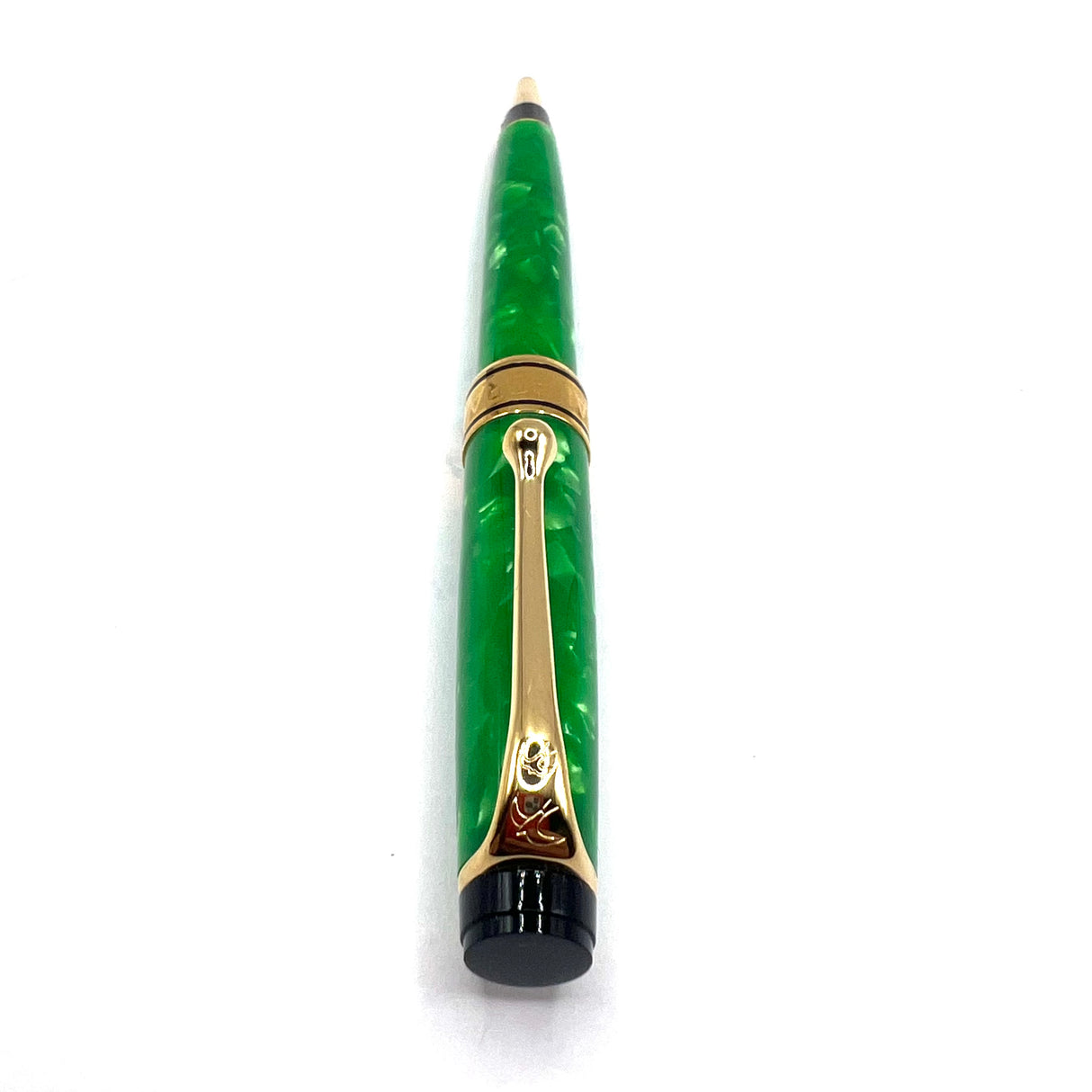 Aurora Primavera Green Marble Ballpoint Pen Limited Edition #3462