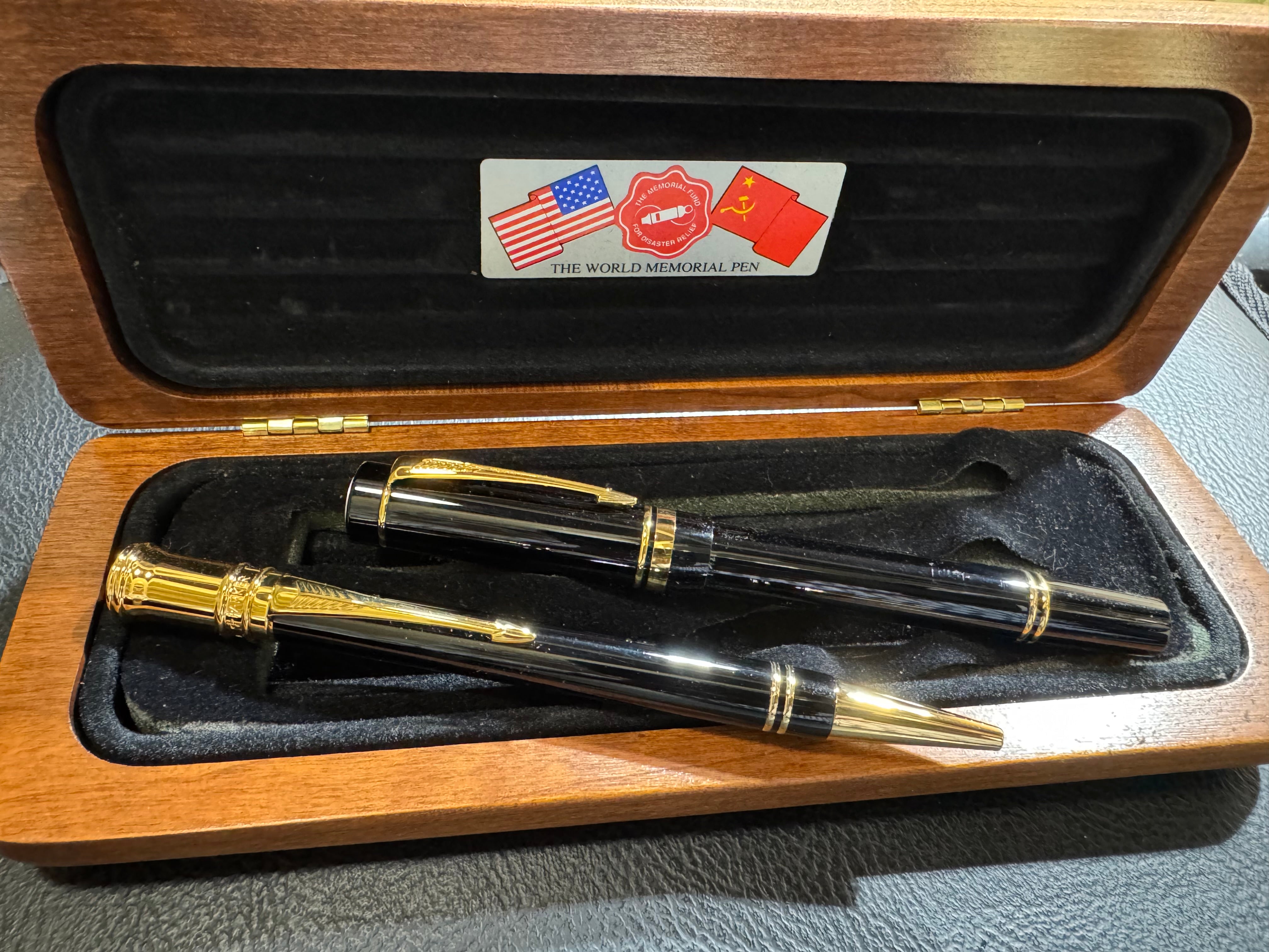Parker Duofold ボールペン 専用ケース付き Parker Limited Edition World Memorial Duofold International