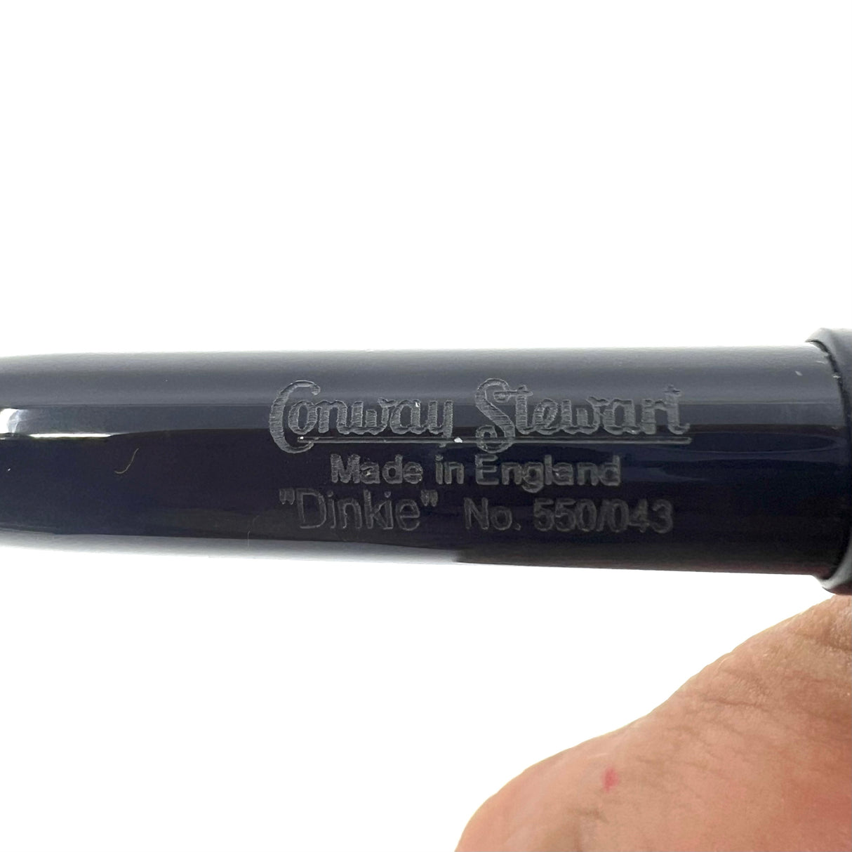 Conway Stewart Dinkie Black Ballpoint Pen