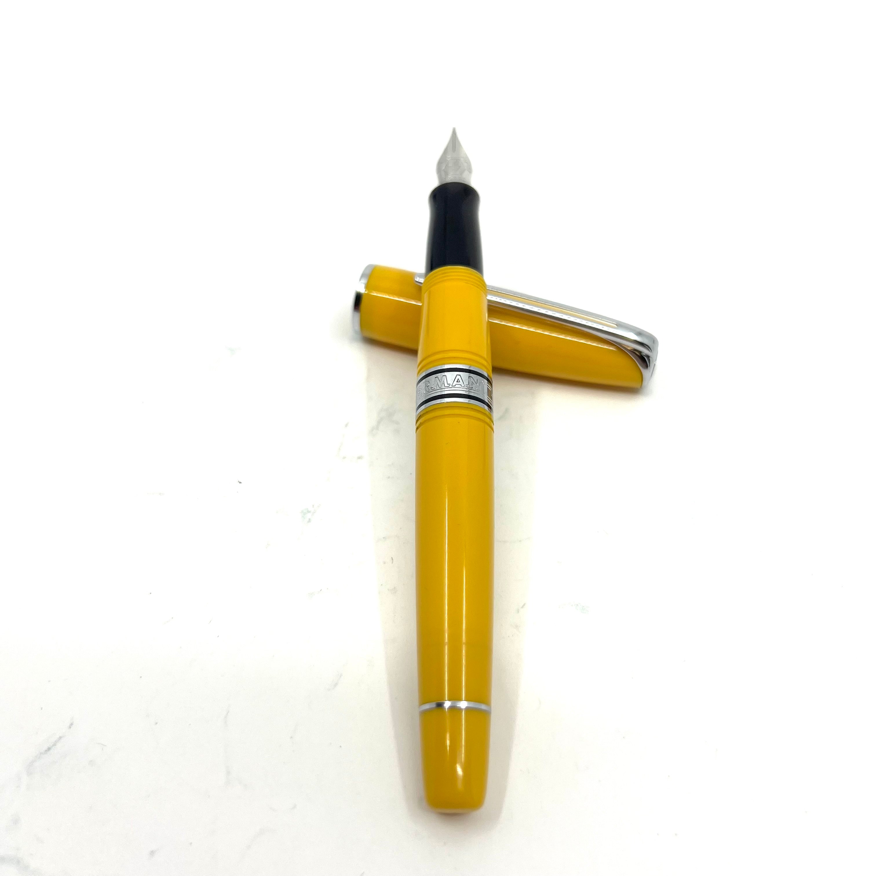 Waterman Yellow Charleston Fountain Pen