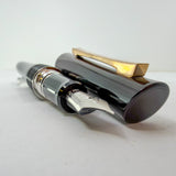 Pilot Black Lacquered Bamboo Metal Oversized Fountain  Pen - Fine 18kt Gold Nib