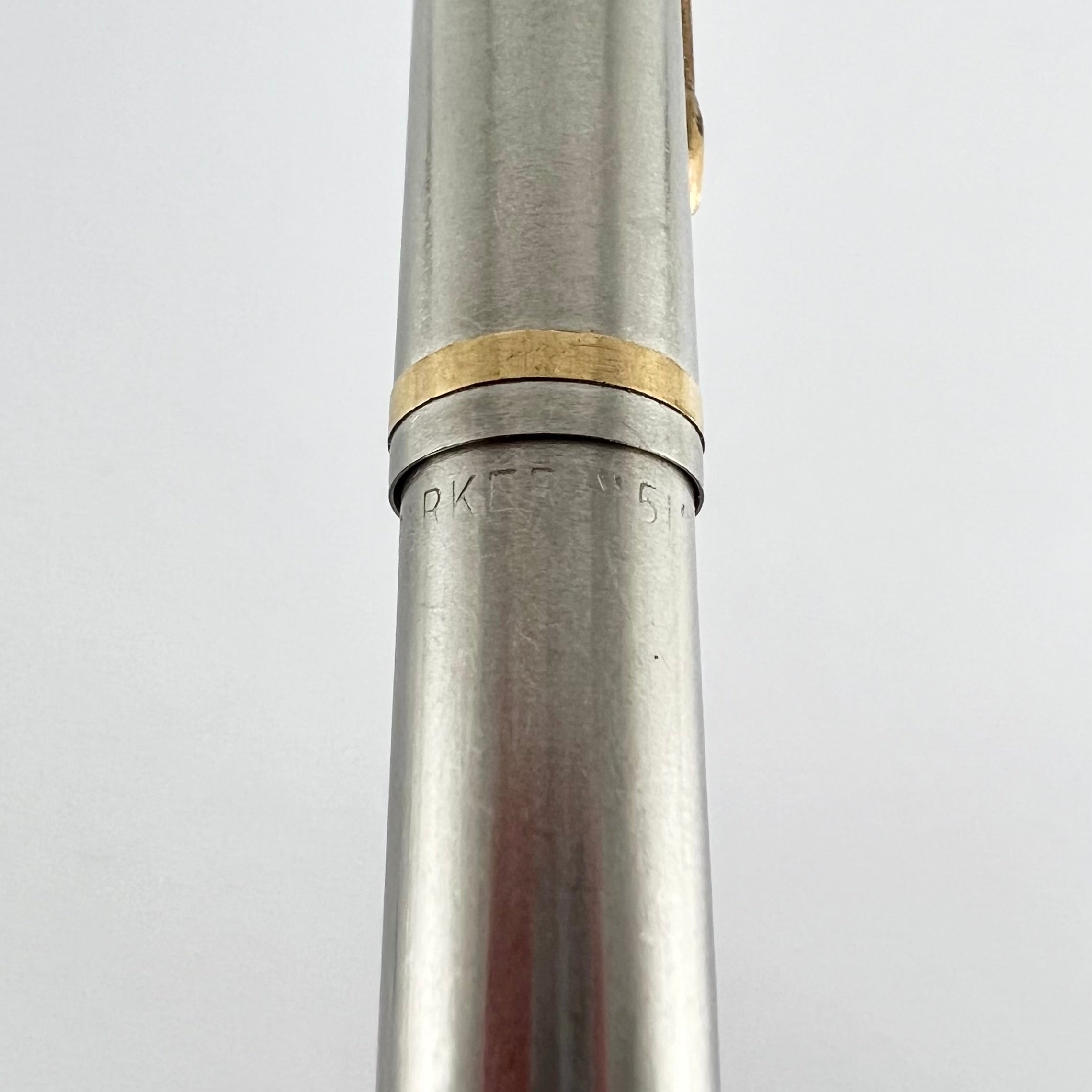 Parker 51 Aerometric Flighter Full Stainless Steel Set – Fountain