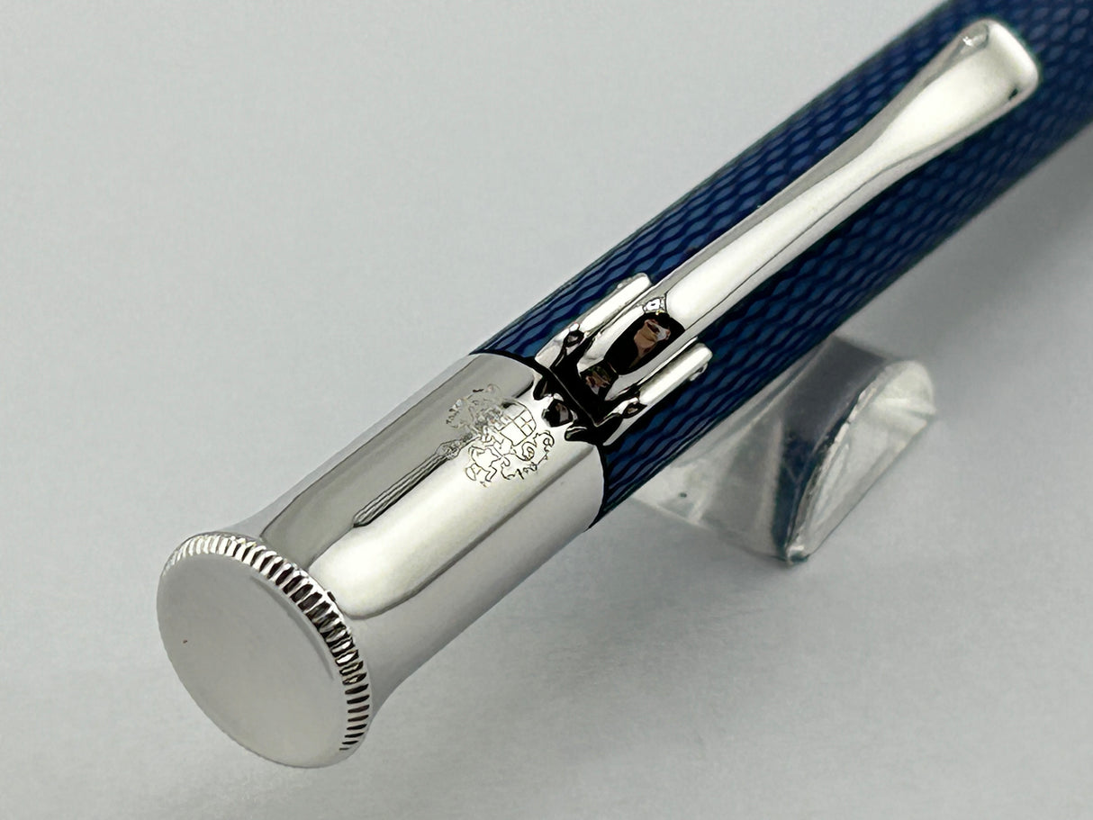 Faber Castell Guilloche Blue - Ball Pen