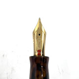 Omas Oversized Gran Ogiva Blue Saffron Celluloid "222' Limited Edition Fountain Pen