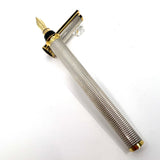 S. T. Dupont  Silver Montparnasse Mid-Sized Fountain Pen