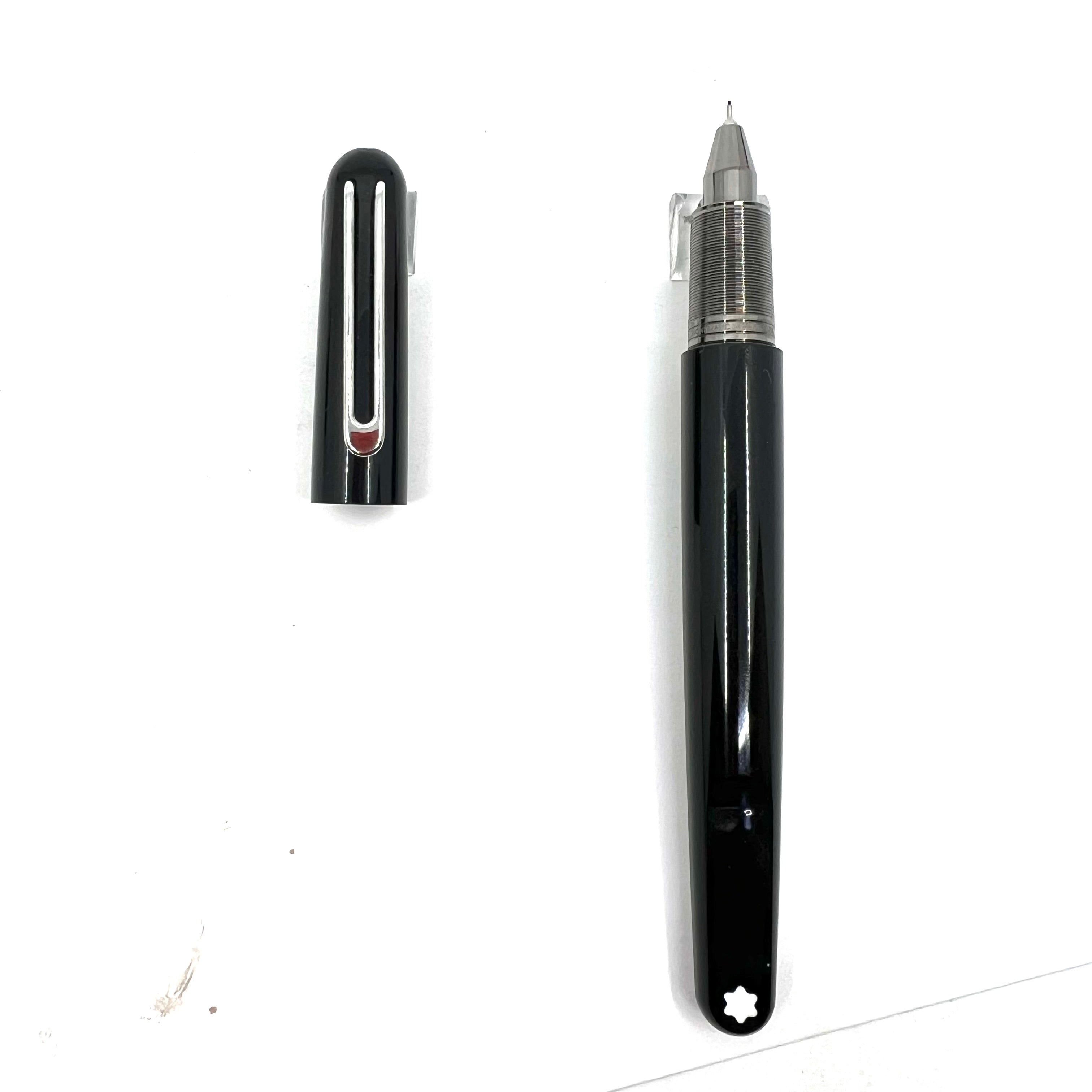 Montblanc M by Marc Newson Glossy Black Rollerball – Fountain Pen