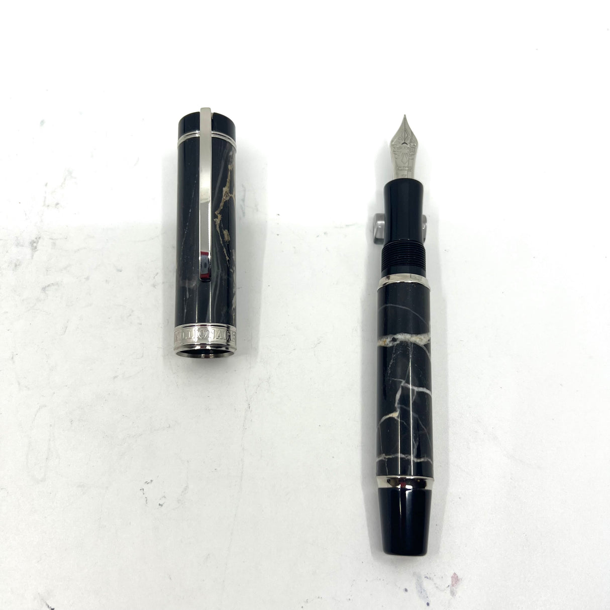 Visconti Millionaire Limited Edition Portoro Black Marble Fountain Pen