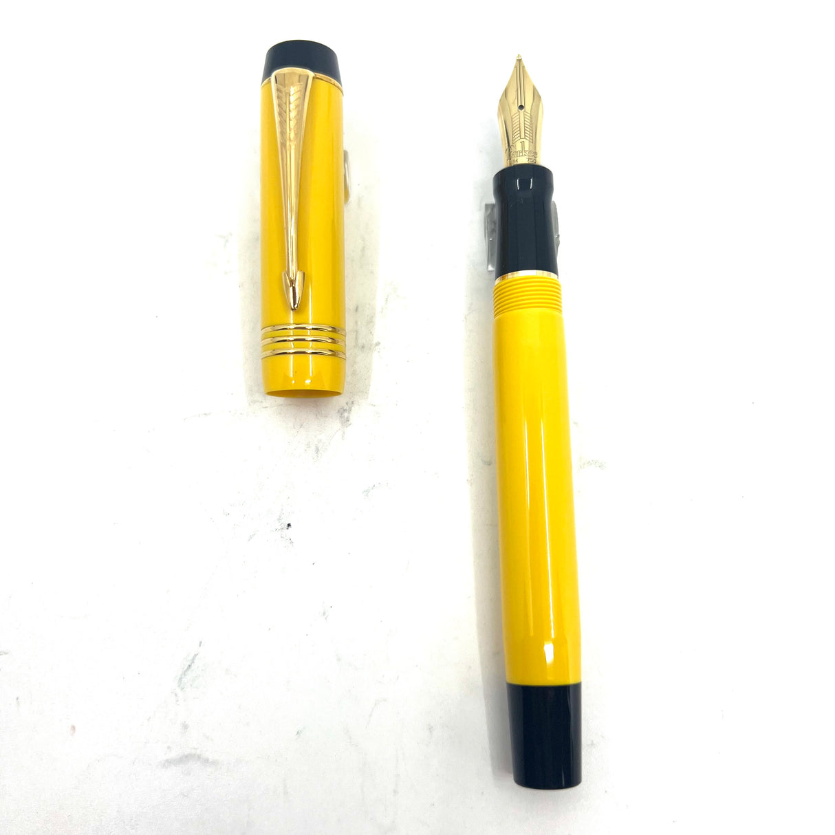 Parker Duofold Centennial Mandarin Yellow Limited Edition  Fountain Pen