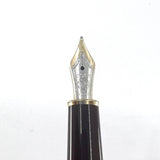 Montblanc #144 Bordeaux Fountain Pen - circa 1995 - Medium 14kt Gold Nib
