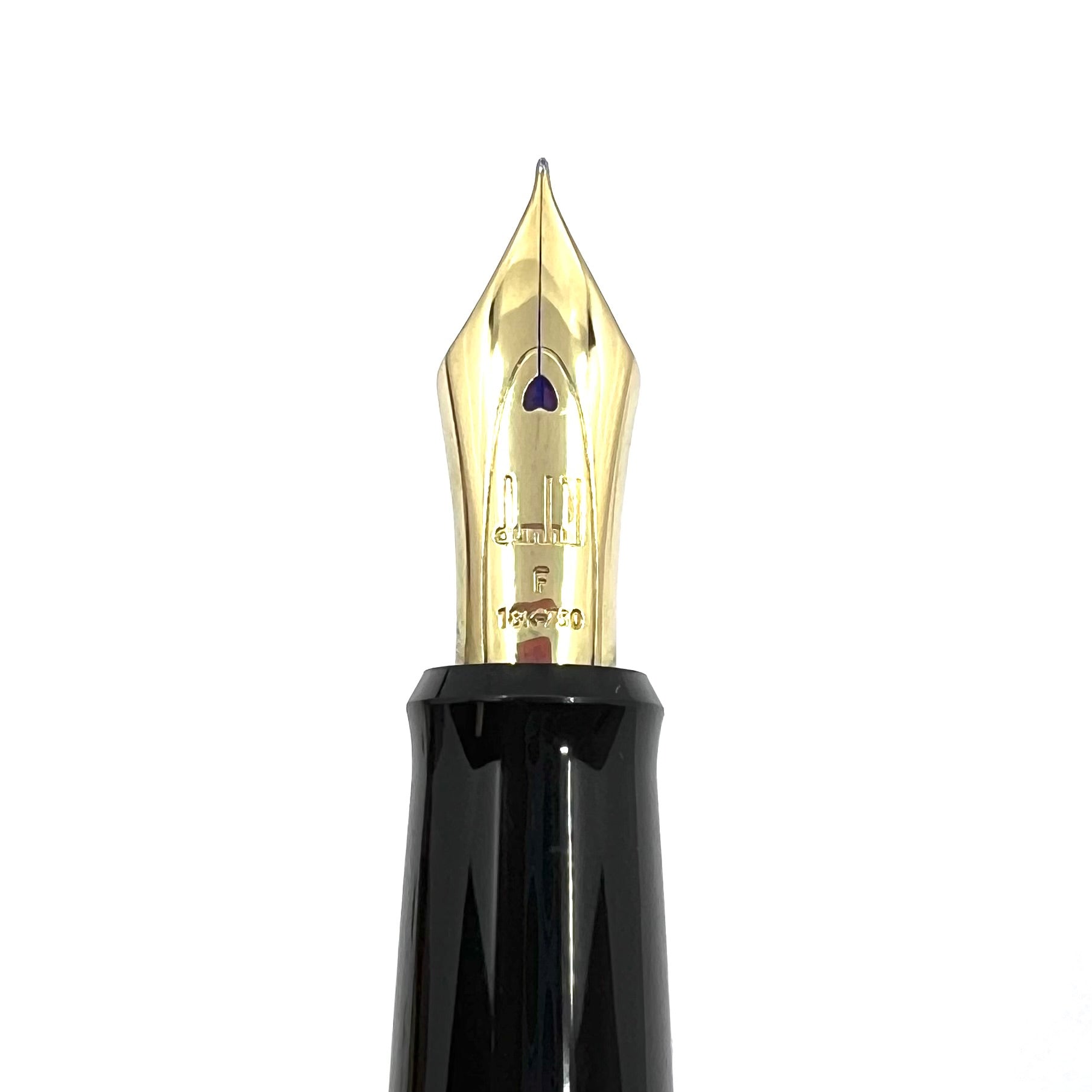 Dunhill AD2000 Cobalt Blue Galaxy Fountain Pen - Fine 18kt Gold