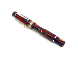 Delta Gallery Blue Moon Fountain Pen in Multi-colored Resin