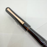 Pilot Black Lacquered Bamboo Metal Oversized Fountain  Pen - Fine 18kt Gold Nib