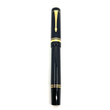 Parker Centennial (Largest Size) Black Duofold Fountain Pen-First Year Parker Cap Medallion(1988)