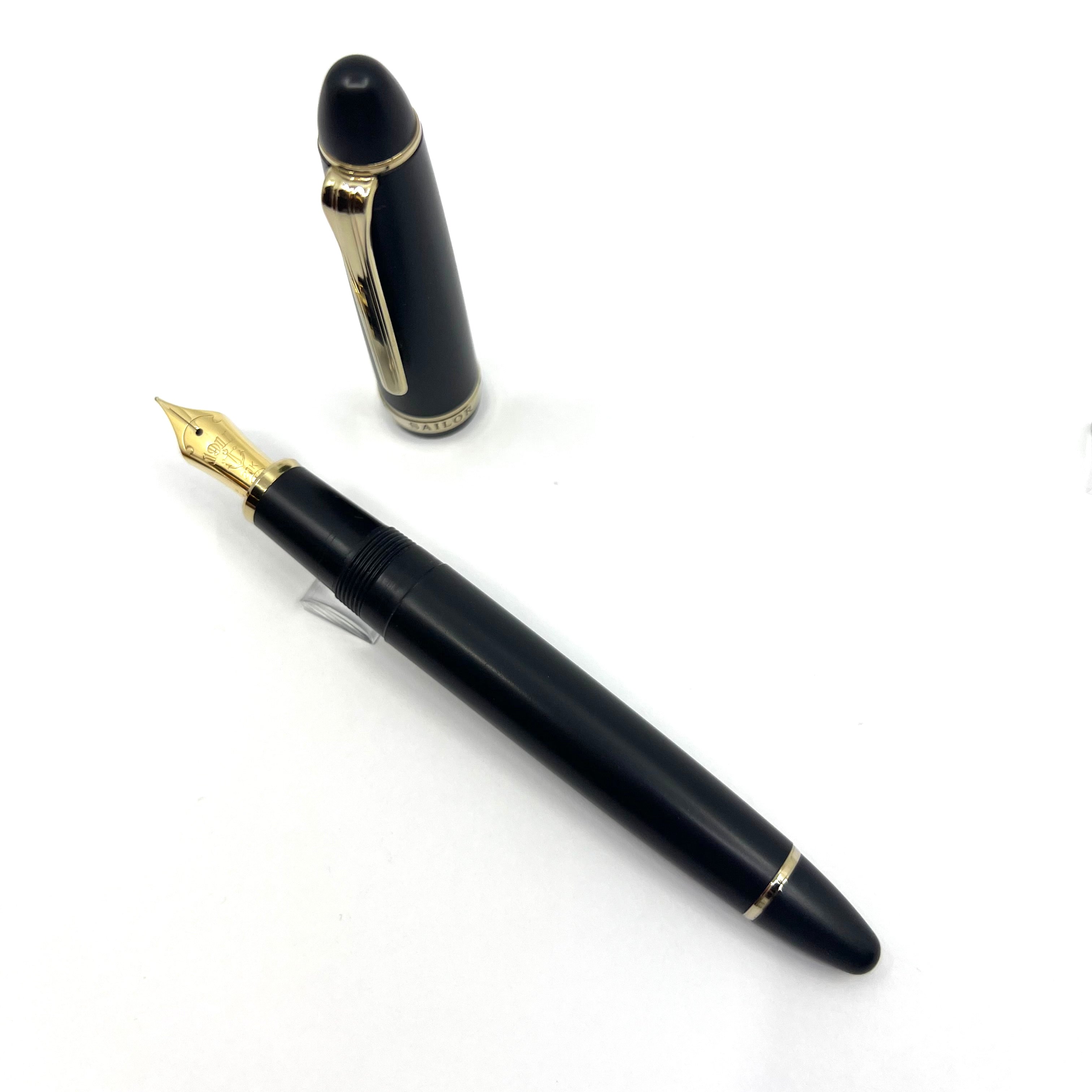 Sailor 1911 Profit Large Matte Black Fountain Pen - Medium 21kt