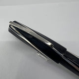Visconti Black Divina Large Fountain Pen  - Broad 14kt Gold  Nib